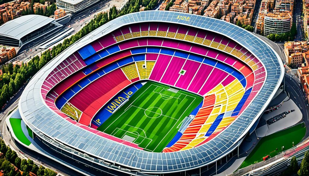 Arkitektur og design av Camp Nou